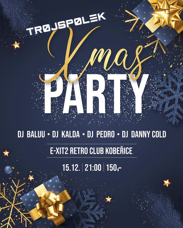 Plakát akce Xmas Party