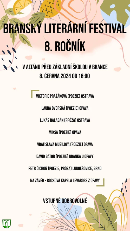 Plakát pro literární festival